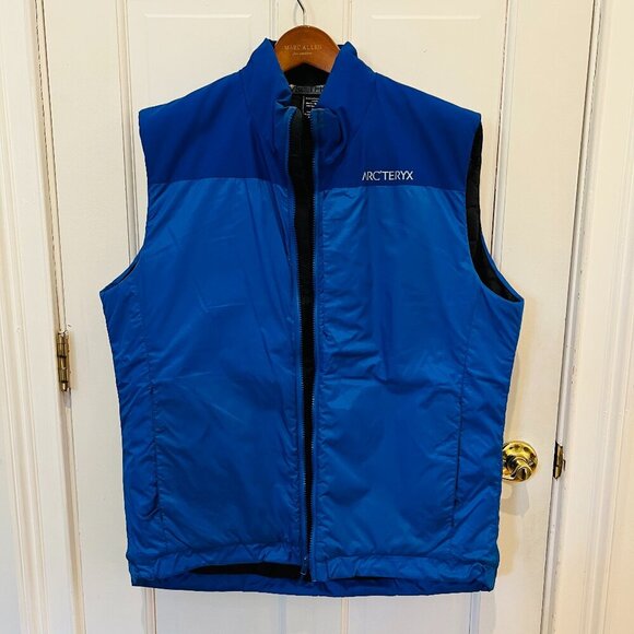 ARC'TERYX ATOM VEST JACKET BLUE SIZE L - Picture 1 of 16